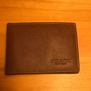 Coach card holder/wallet